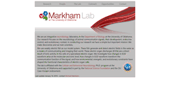 Desktop Screenshot of markhamlab.com